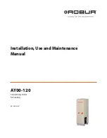 ROBUA AY00-120 Installation, Use And Maintenance Manual preview