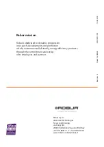 Preview for 48 page of ROBUA G Series Installation, Use And Maintenance Manual