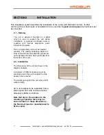 Preview for 7 page of Robur AD 14 Installation, Use And Maintenance Manual