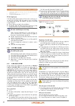 Предварительный просмотр 24 страницы Robur GA ACF Installation, Use And Maintenance Manual