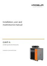 Preview for 1 page of Robur GAHP-A HT Installation, User And Maintenance Manual