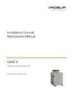 Robur GAHP-A Installation, Use And Maintenance Manual preview