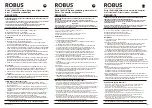 Robus Earth Instructions предпросмотр