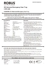 Robus R282DEPK-CU Instruction Manual preview