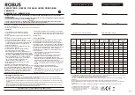 Предварительный просмотр 2 страницы Robus R8EMLP4D-01 Instruction Manual