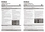 Preview for 2 page of Robus R8MUSTLED-01 Instruction Manual