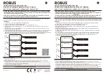 Предварительный просмотр 1 страницы Robus RVACCT1-WIFI Installation