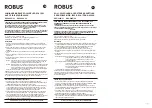 Preview for 2 page of Robus SOL RSO240P-01 Quick Start Manual