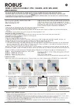 Предварительный просмотр 4 страницы Robus SONIC4 RSN15040MW-04 Instruction Manual