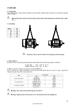 Предварительный просмотр 9 страницы Robuschi RB-DV 65/V Operating And Maintenance Instructions Manual