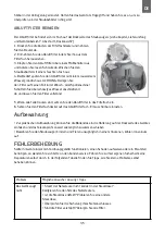 Предварительный просмотр 35 страницы Robusta CYCLONIC 31 Instruction Manual