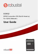 Robustel EG9012 User Manual preview