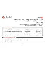 Предварительный просмотр 1 страницы Robustel R2000 Ent Installation And Configuration Quick Manual