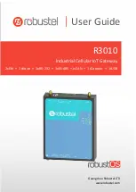 Предварительный просмотр 1 страницы Robustel R3010 User Manual