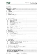 Preview for 3 page of ROBWAY RCI-4100 Operation And Installation