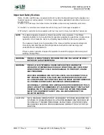 Preview for 9 page of ROBWAY RCI-4100 Operation And Installation