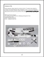 Preview for 5 page of Roc Hobby P-39 Racing User Manual