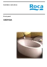 Roca GEORGIA Installation Instructions Manual предпросмотр