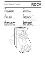 Roca LAIA 20 GT Confort Installation, Assembly And Operating Instructions preview
