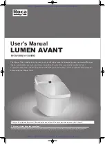 Roca LUMEN AVANT User Manual preview