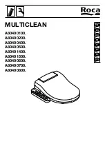 Preview for 1 page of Roca MULTICLEAN A80400100 General Installation Instructions