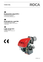 Preview for 1 page of Roca TECNO 190-L Installation, Use And Maintenance Instructions