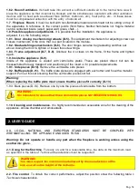 Предварительный просмотр 15 страницы Rocal RCr User'S Manual On Characteristics, Assembly And Operating