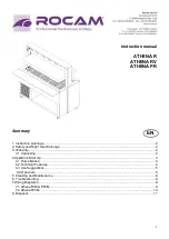 Preview for 1 page of ROCAM ATHENA PR Instruction Manual