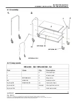 Preview for 3 page of ROCAM HIRA 500 M2 Instruction Manual Assembly, Installation, Use And Maintenance