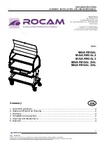 ROCAM MAIA REGAL Instruction Manual Assembly, Installation, Use And Maintenance preview