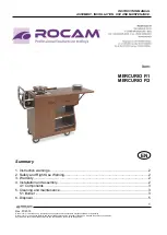 Preview for 1 page of ROCAM MERCURIO F/1 Instruction Manual Assembly, Installation, Use And Maintenance