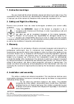 Preview for 2 page of ROCAM MERCURIO F/1 Instruction Manual Assembly, Installation, Use And Maintenance