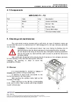 Preview for 3 page of ROCAM MERCURIO F/1 Instruction Manual Assembly, Installation, Use And Maintenance