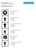 Preview for 2 page of Rocelco 18U Assembly Instructions And Parts List