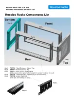 Preview for 3 page of Rocelco 18U Assembly Instructions And Parts List