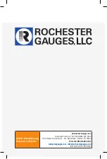 Preview for 12 page of Rochester Gauges 6317-00001 User Manual