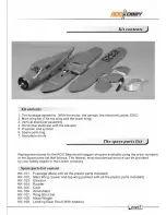 Предварительный просмотр 4 страницы RocHobby Beechcraft ROH013PRED Operating Manual