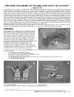 ROCK EXOTICA Omni-AZTEK Elite Set-of-fours Directions For Assembly preview