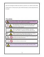 Предварительный просмотр 3 страницы Rock Mars DD-6442BT Instruction Manual