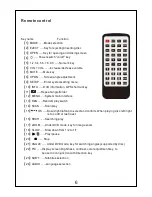 Предварительный просмотр 8 страницы Rock Mars DD-6442BT Instruction Manual