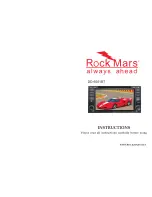 Rock Mars DD-6501BT Instructions Manual preview