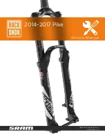 Preview for 1 page of Rock Shox 2014 Pike Service Manual