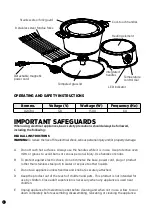 Preview for 2 page of ROCK 024704 Instructions For Use And Care Manual