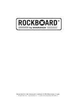 Preview for 4 page of Rockboard MOD 1 Manual