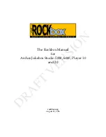 Rockbox Archos Jukebox Studio 5000 User Manual предпросмотр