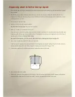 Preview for 18 page of Rocket Espresso Limited Cellini User Manual