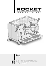 Preview for 1 page of Rocket Espresso R9V Series Use And Maintenance Manual