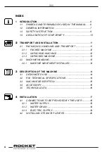 Preview for 4 page of Rocket Espresso R9V Series Use And Maintenance Manual