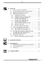 Preview for 5 page of Rocket Espresso R9V Series Use And Maintenance Manual