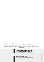 Preview for 40 page of Rocket Espresso R9V Series Use And Maintenance Manual